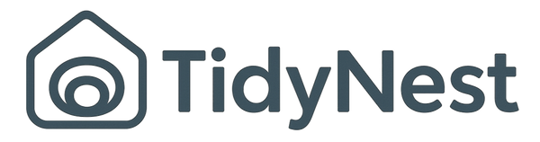 TidyNest Logo on transparent background