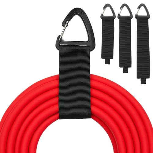 TidyNest | Cable Wire Hose Pipe Storage Strap with Hanging Clip
